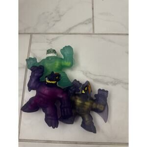 Heroes of Goo Jit Zu 3 Figure LOT- Silverback, Tyro, Thrash